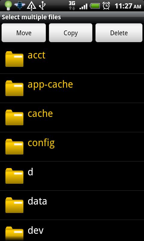 File Manager Trong Htc Wildfire