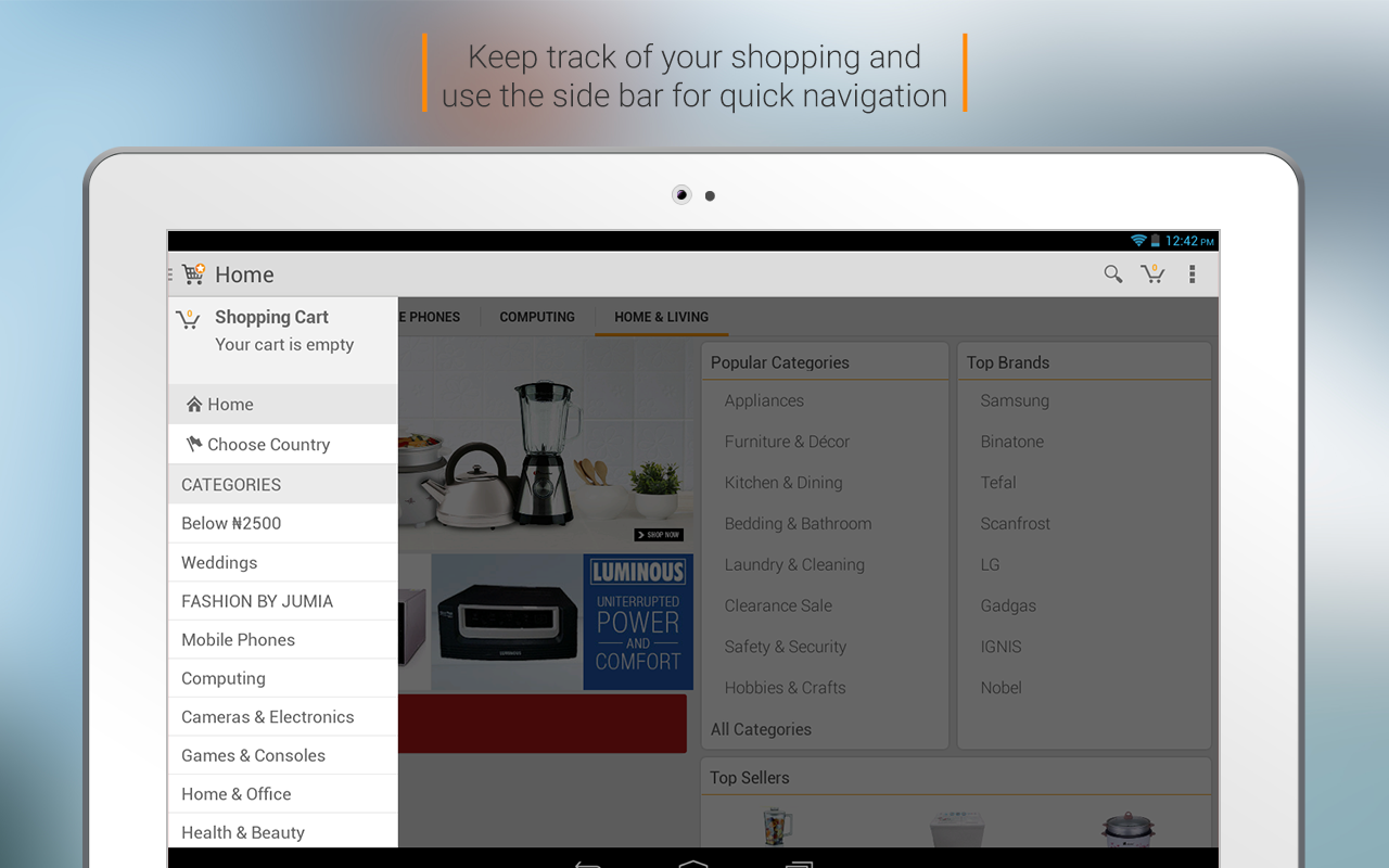    JUMIA Online shopping- screenshot  