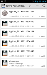 App List Backup by ZemnaSoft poster 1