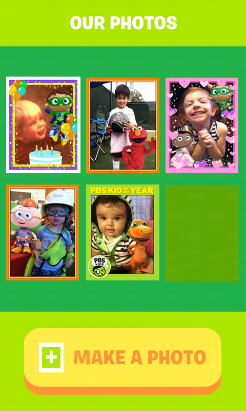 PBS KIDS Photo Factory Screen 3