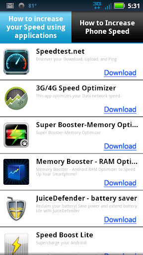 Best Speed Apps