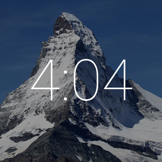 Mountain Faces: 5 Watch Faces