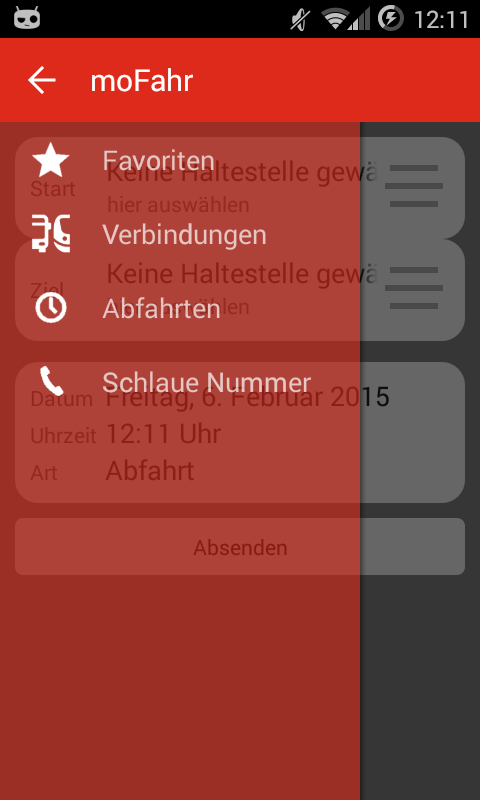 MVG moFahr Screen 2