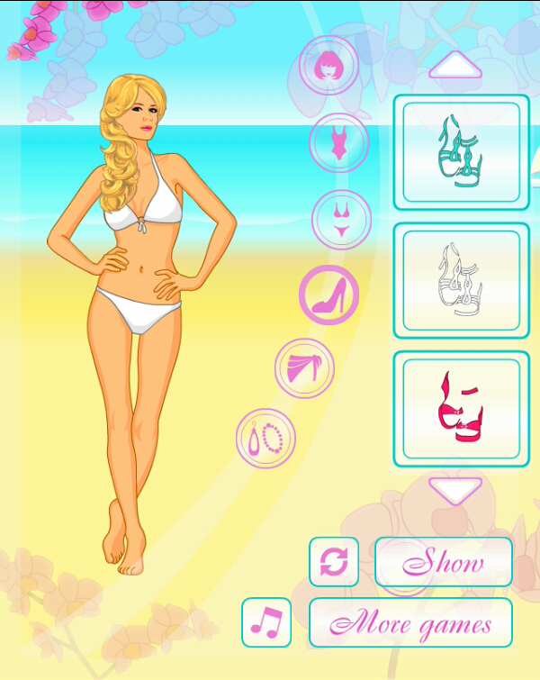 Nude Dressup Games 96