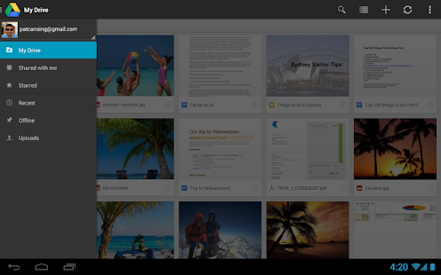 Google Drive - screenshot thumbnail