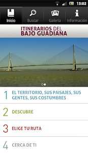 Guía Itinerarios Bajo Guadiana Screenshots 0