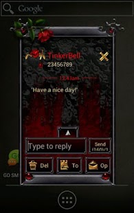 How to get GOSMS/POPUP THEME Goth Hearts 1.0 unlimited apk for bluestacks