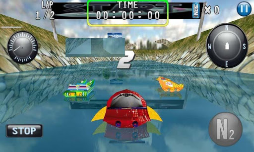 Speed Boat Race 3D Simulation