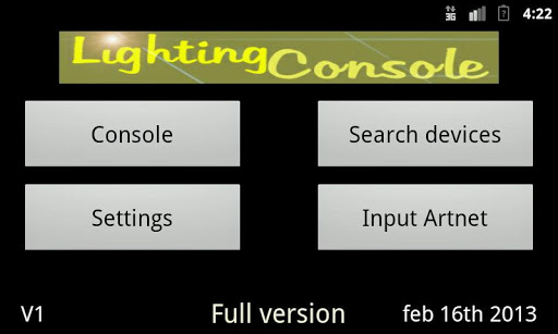 Lighting Console lite