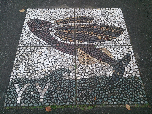 トビウオのモザイク(Flying Fish Mosaic)