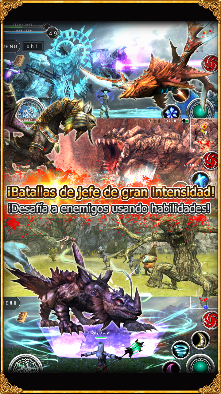 Android application AVABEL ONLINE [Action MMORPG] screenshort