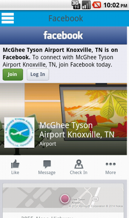 How do you get to Knoxville's TYS Airport?