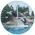 Killer Whale 2 Analog Clock Apk