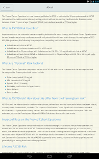 ASCVD Risk Calculator Screenshots 8