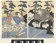 Twee acteurs als hovelingen