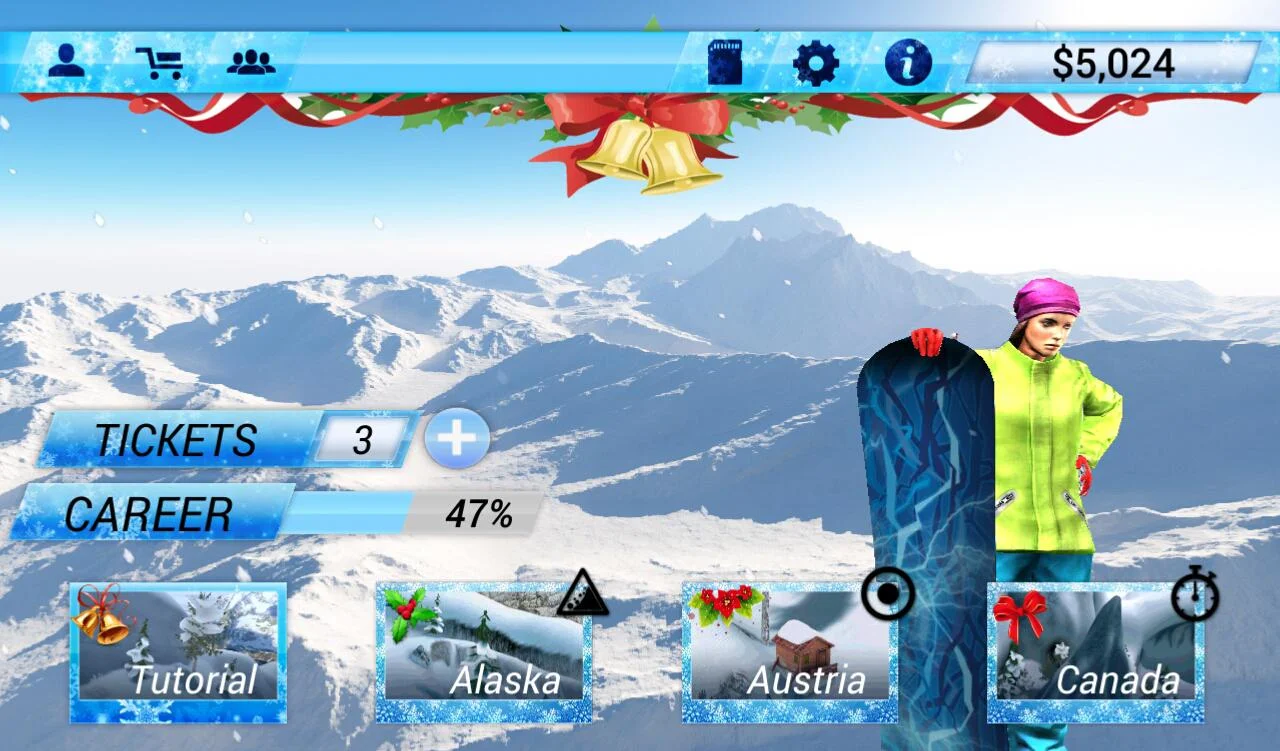 Snowstorm - screenshot