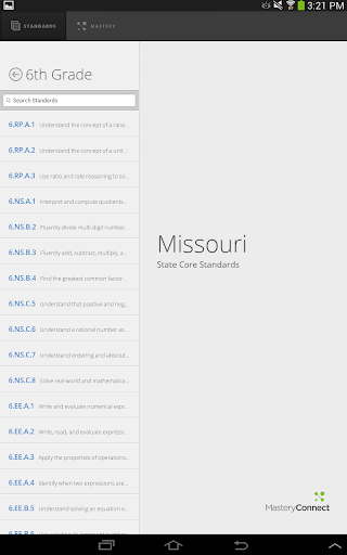 【免費教育App】Missouri Learning Standards-APP點子