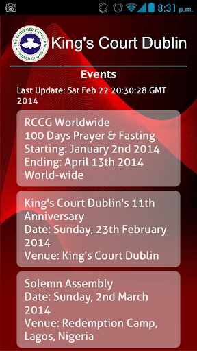 【免費生活App】RCCG - King's Court Dublin-APP點子