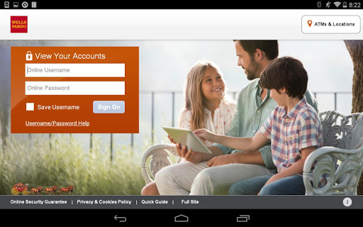 Wells Fargo for Tablet