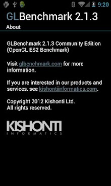 GLBenchmark 2.1.4