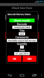 Barcode Memory Demo poster 4