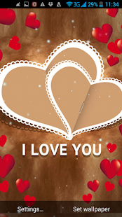 Free I Love You Live Wallpaper APK