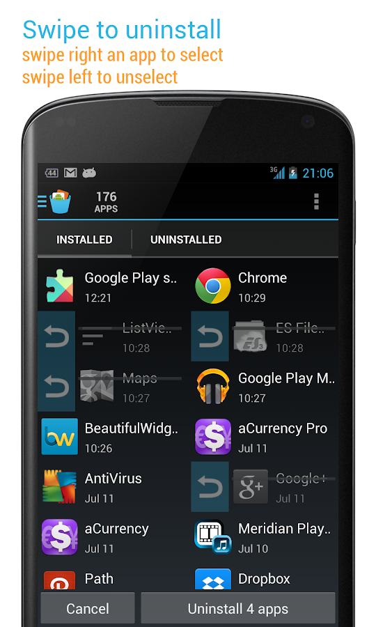 App Usage Manager - screenshot