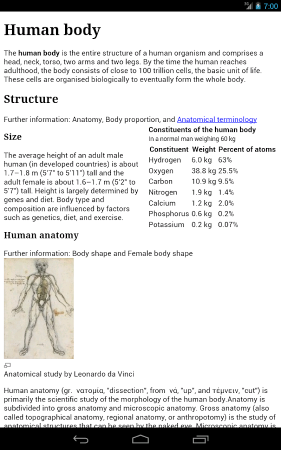 Human Anatomy - Android Apps on Google Play