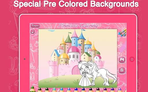 【免費休閒App】Princess Coloring Book Frozen-APP點子