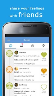 Feelic, Mood Network Screenshots 1