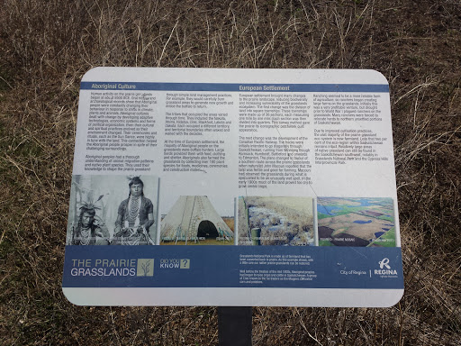 Grasslands Info Post. 