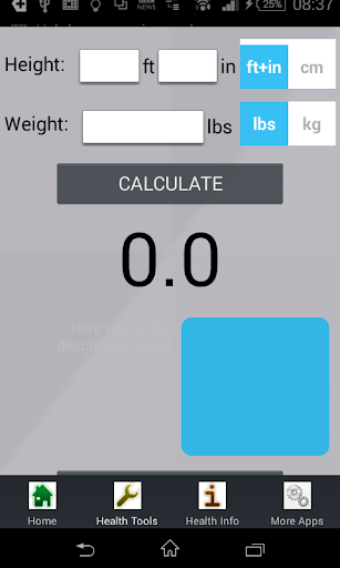 Female BMI Calculator