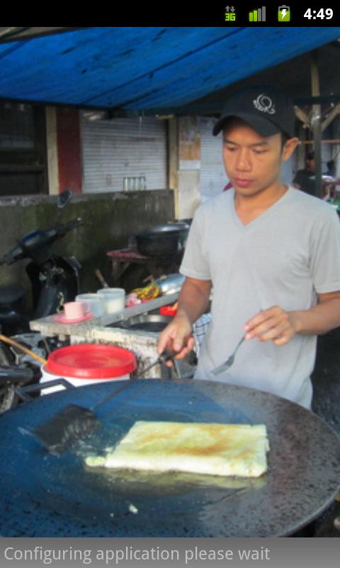 Android application Indonesian Street Food screenshort