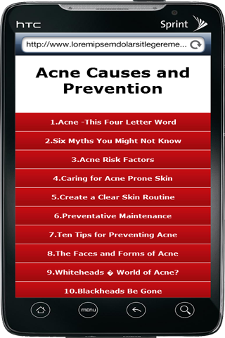 Acne Causes and Prevention