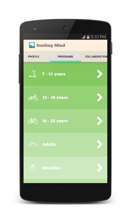 smiling mind app android