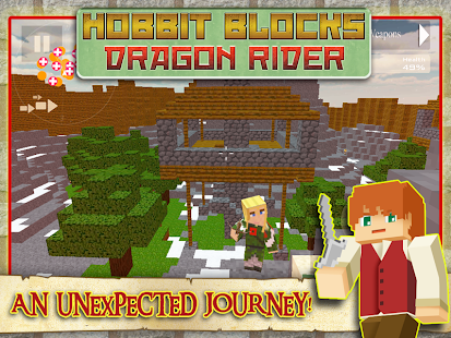 Hobbit Blocks - Dragon Rider