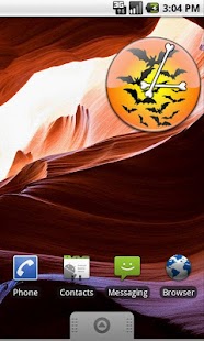 How to download Halloween Bats Clock 1.0 apk for laptop