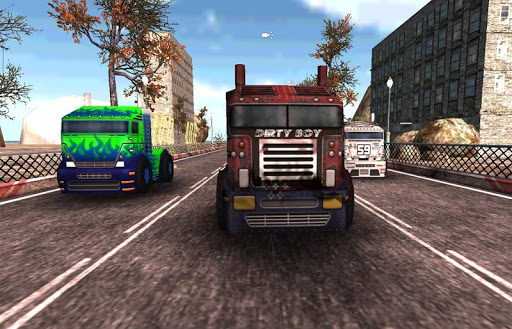 卡车赛车游戏:超级引擎