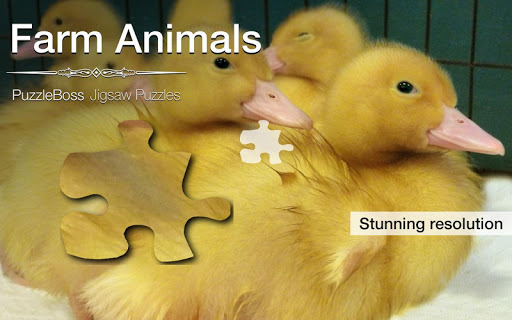 Farm Animal Jigsaws Demo