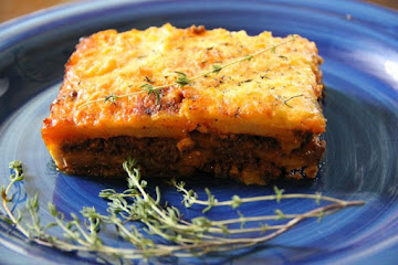Potato Moussaka With Bolognese Sauce