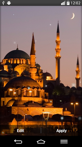 아름다운 모스크는 배경 화면 라이브
