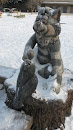 Статуя кота Матроскина