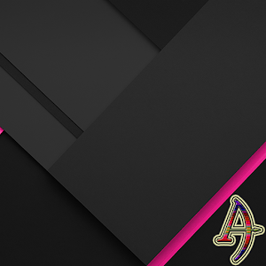 XZ Pink On Black Theme