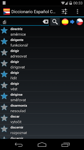 Spanish Czech Dictionary