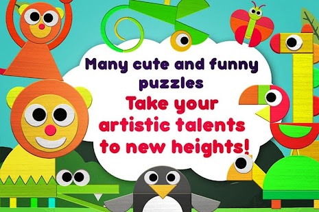download CreaShape Animal jigsaw puzzle free