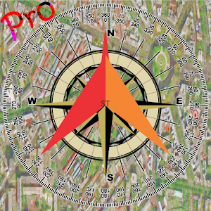 Compass + Google Maps – Accurate Compass with Date and Time Function