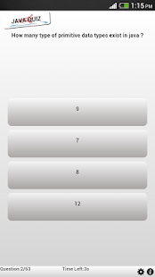 Java Quiz Screenshots 0