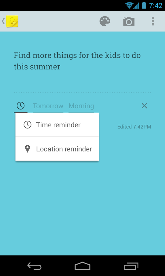 Google Keep Location Reminders | Culiflower