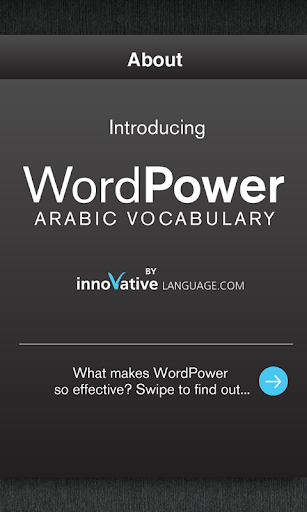 Learn Arabic WordPower