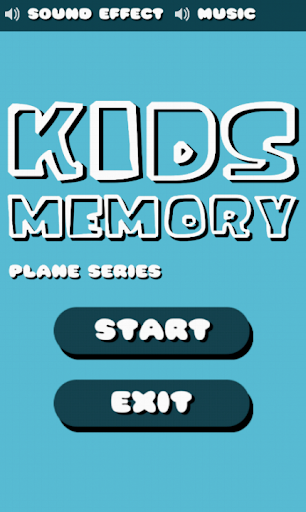 Kids Memory Plane Series